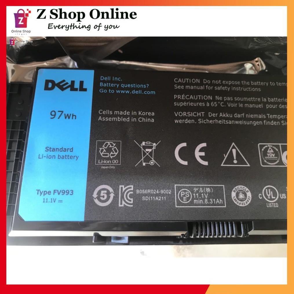 Pin (97Wh) Original Dùng Cho laptop Dell Precision M4600 M4700 M4800 (FV993)