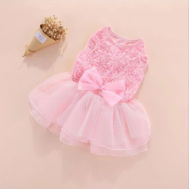 VÁY XOÈ HOA SIÊU SANG TRỌNG TỪ 0.5-9KG DÀNH CHO THÚ CƯNG CHÓ MÈO