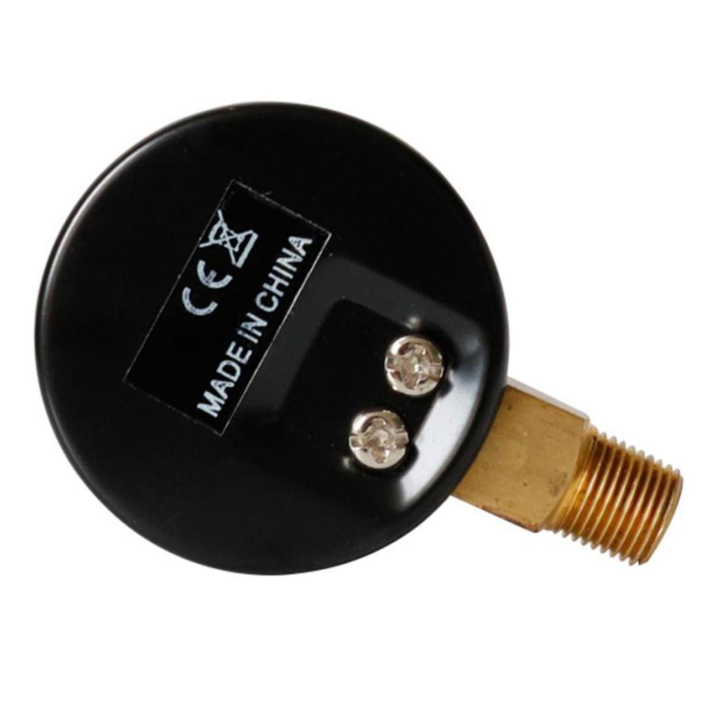 0-200psi 0-14bar Pressure Gauge Mini-Dial Air Compressor Meter Hydraulic Pressure Gauge TS-Y408