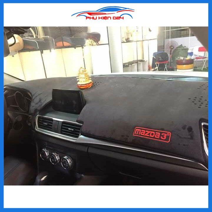 Thảm taplo xe ô tô Mazda 3 2020-2021-2022 chống nắng nóng làm mát xe mở rộng tầm nhìn