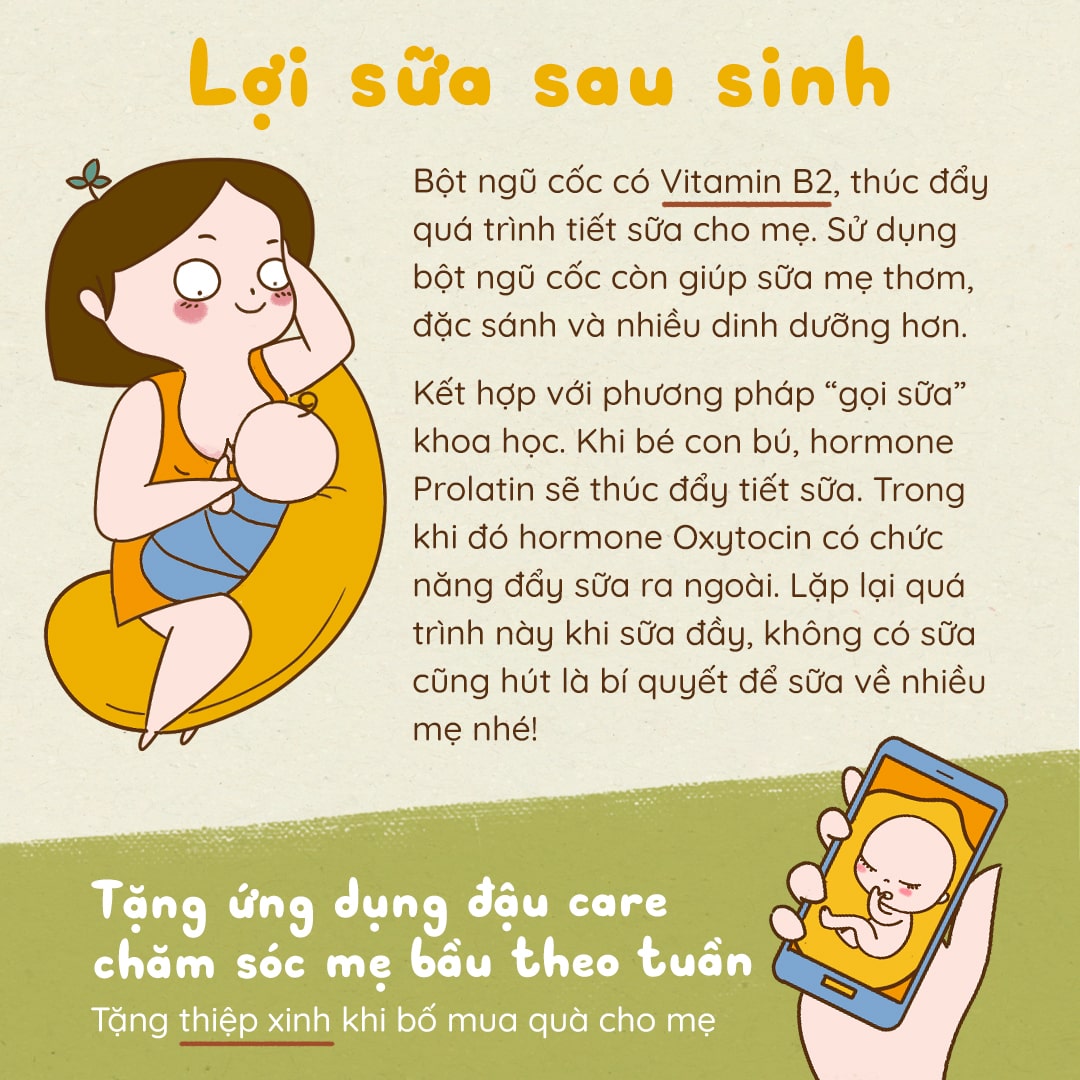 Bột Ngũ Cốc Dinh Dưỡng 11 Loại Hạt Lợi Sữa Tốt Cho Bà Bầu | 45