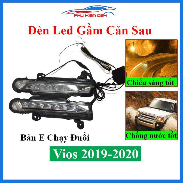 Đèn led mí ca lăng calang cho Vios 2019-2020-2021 bản E chạy đuổi