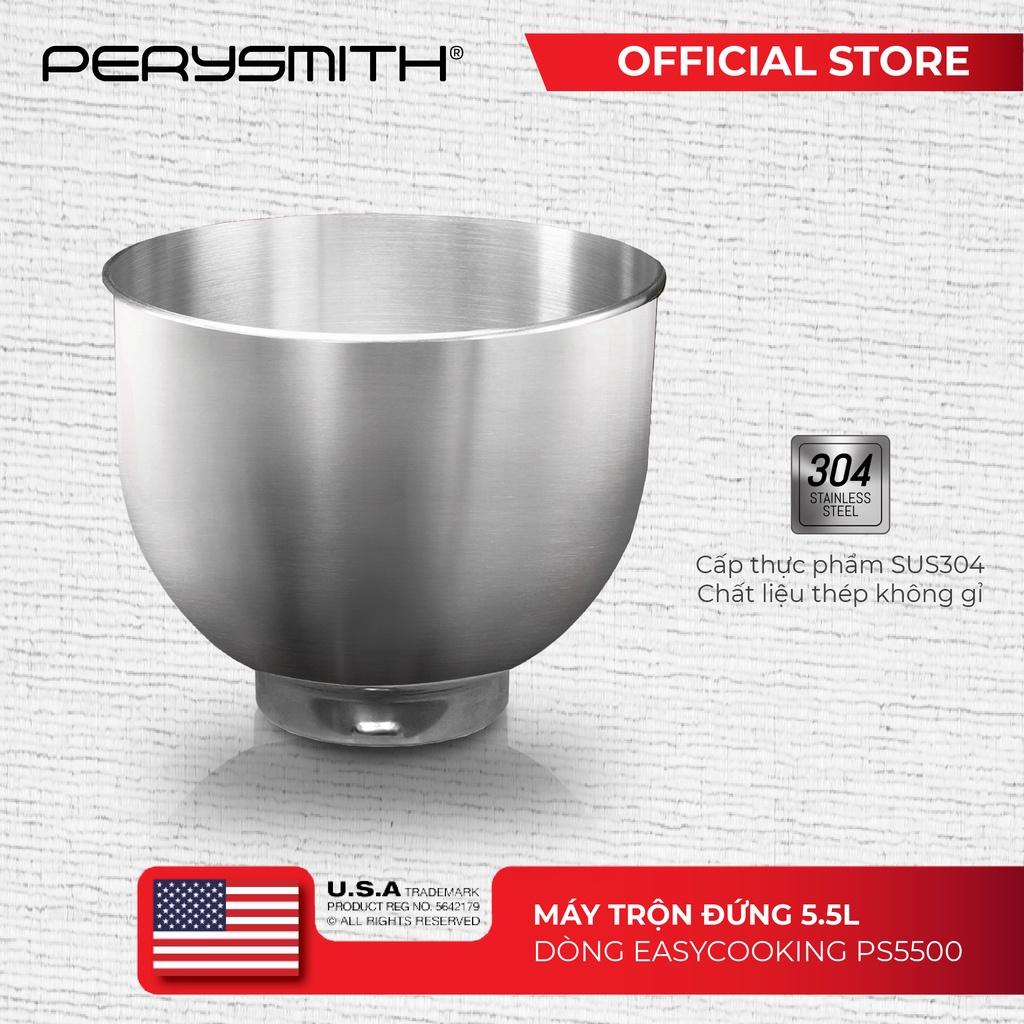 Máy nhồi trộn bột 5,5 lít 6 chế độ Perysmith PS5500 - Hàng chính hãng