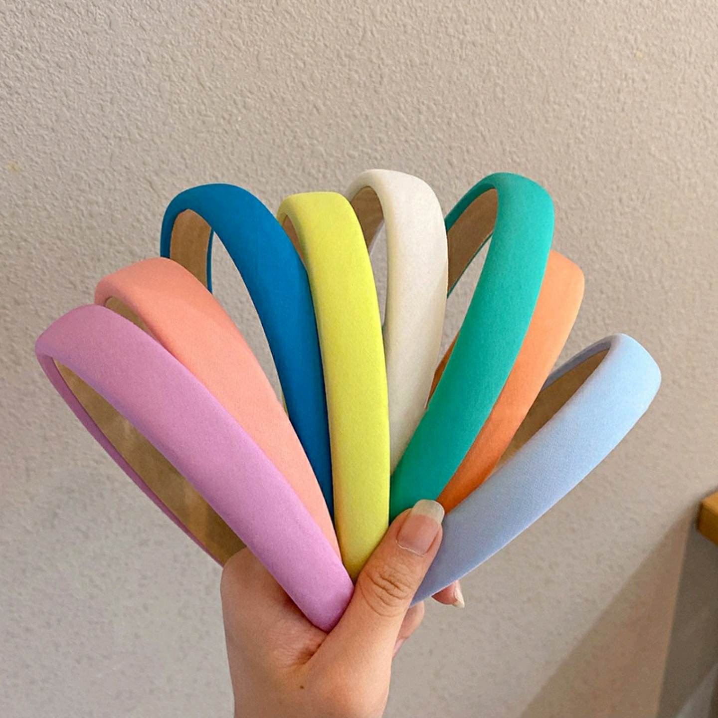 Bờm cài tóc Trơn FULL màu Băng Đô Cài Tóc Bằng Xốp Dày Màu Macaron Ngọt Ngào Thời Trang Phong Cách Hàn Quốc  ĐỎ TRẮNG ĐEN VÀNG CAM XANH LÁ XANH DƯƠNG DỄ THƯƠNG CÔNG CHÚA CÔ DÂU