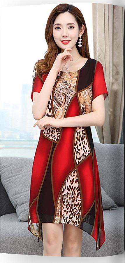 Đầm Da Beo DS164_R