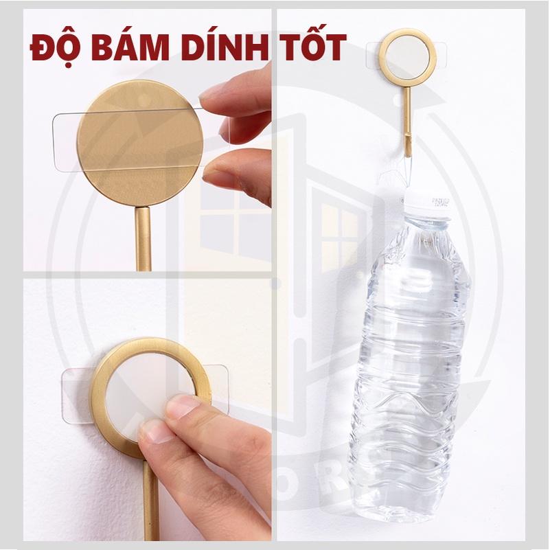 Hộp 60 miếng băng keo acrylic siêu dính Băng keo 2 mặt chống nước dán mọi bề mặt NANORON