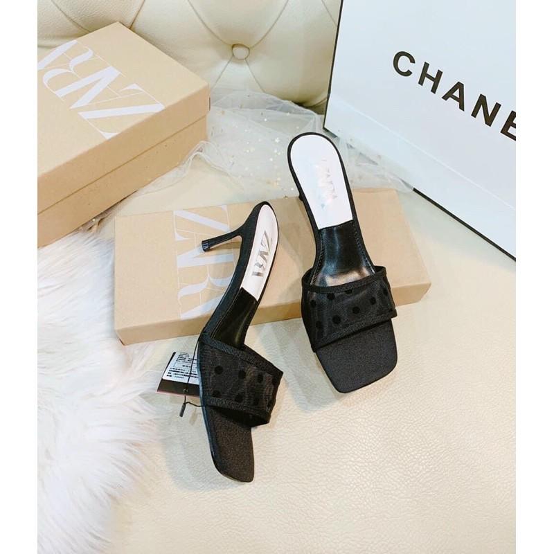 Guốc chấm bi zr xuất