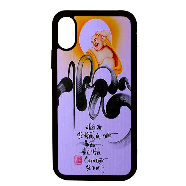 Ốp lưng cho iPhone X thư pháp 29 - Hàng chính hãng