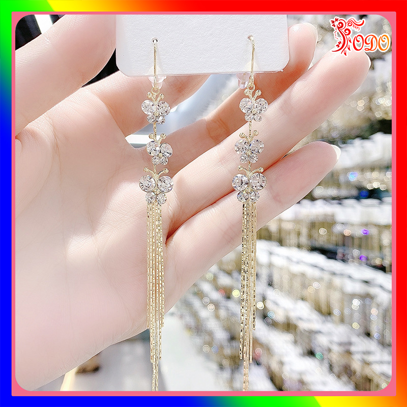 Bông tai nữ xinh xắn kiểu dáng sành điệu phong cách ngầu thích hợp đi chơi BSTKD - [Thời Trang ToDo]