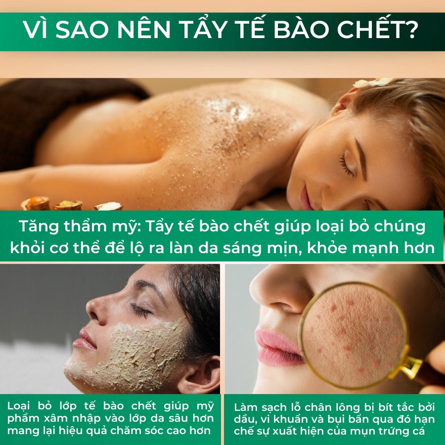 Kem Tẩy Tế Bào Chết Thảo Mộc Dưỡng Ẩm Toàn Thân JAMIZU Dùng Cho Mặt và Body 250g