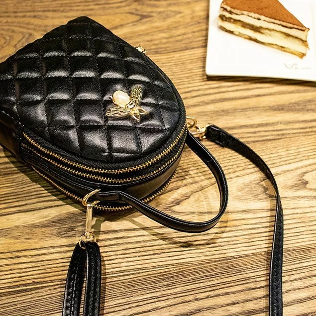 Balô mini MIIZZU ong cute đeo chéo, đeo vai phong cách thời trang Hàn Quốc xịn xò chuẩn đẹp size 18cm