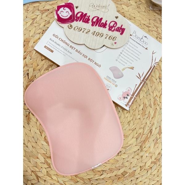 Gối chống bẹt đầu bột ngô Lil Little love- hàng chính hãng-giặt thoải mái nhé mẹ uii