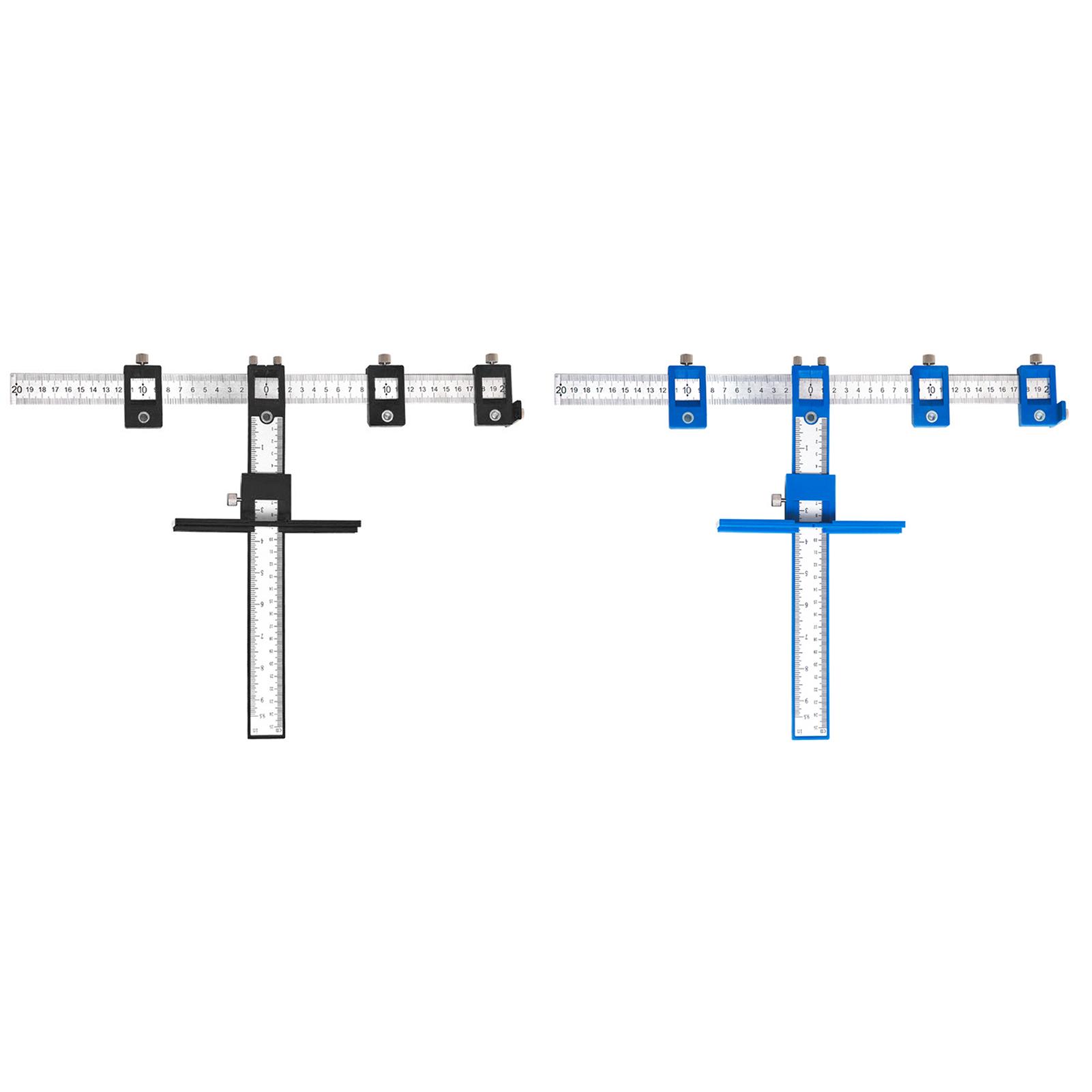 Thước đo khi sử dụng máy khoan, có thể điều chỉnh kích thước
