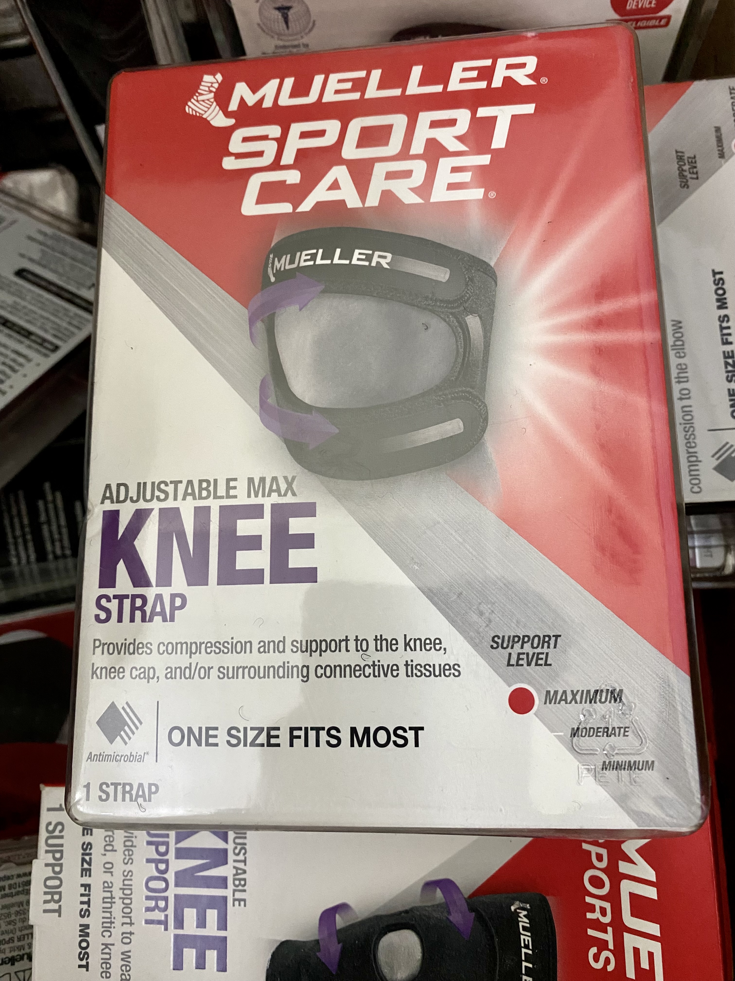 2 Cái Bó Gối  Mueller 59857 Max Knee Strap (59857)