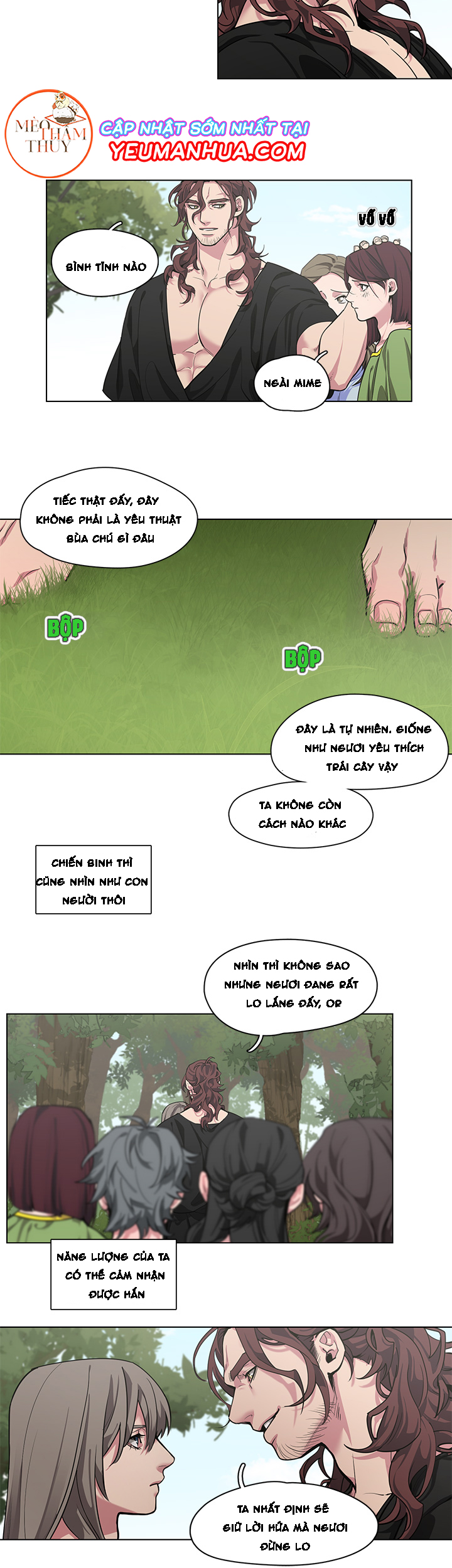 chiến binh và vị thần chapter 5 10