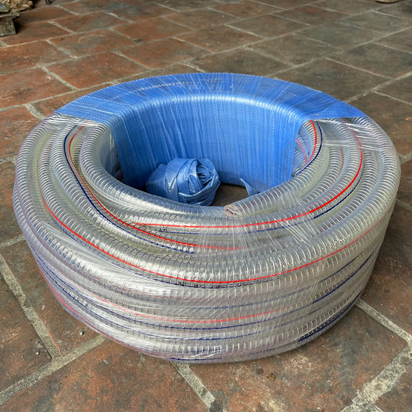 Ống nhựa PVC lõi thép phi 75mm cuộn 30m - Hàng nhập khẩu cao cấp