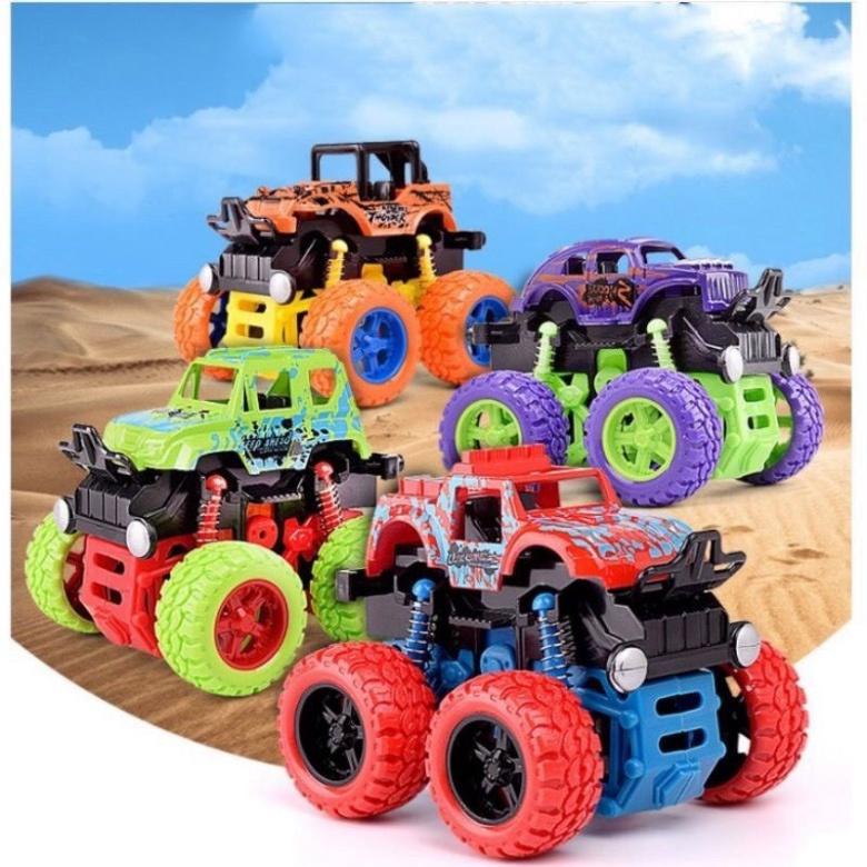 Xe Địa Hình Monster Zap Giảm Xóc, Xoay 360 Nhào Lộn Và Chạy Đà Cực Mạnh