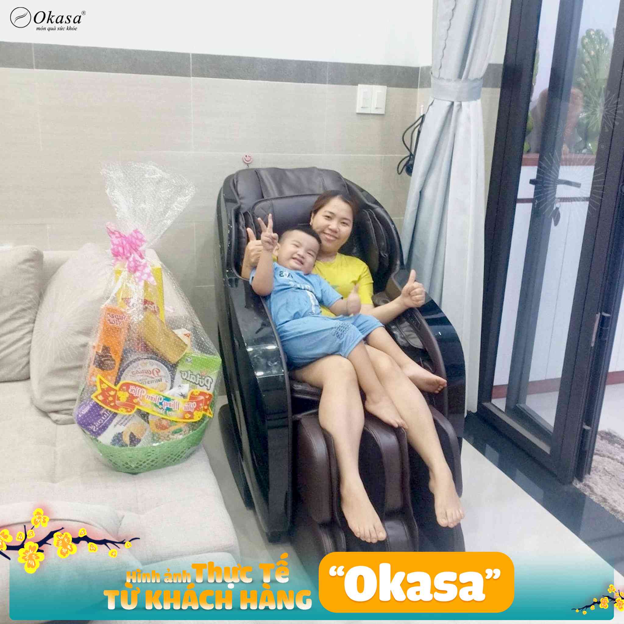 GHẾ MASSAGE OKASA OS-968 ( Bán chạy)