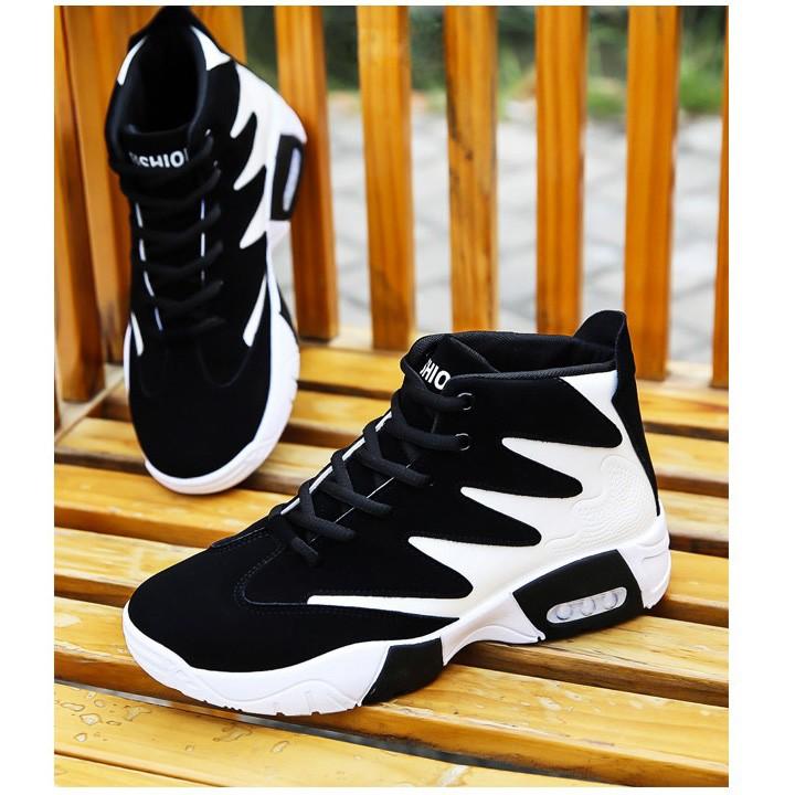 Giày sneaker thể thao nam tia chớp màu Trắng