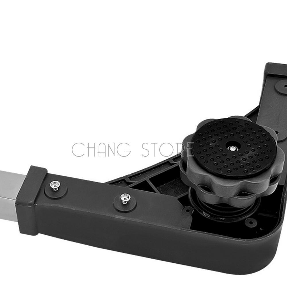 Chân kê kệ máy giặt, tủ lạnh chống rung lắc khung Inox điều chỉnh được kích thước, chịu tải tới 250kg
