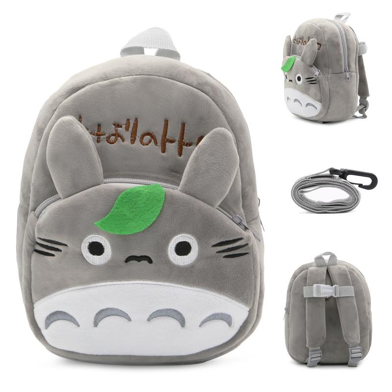 2-4 Năm Cho Bé Mẫu Giáo Hoạt Hình Chống Mất Trường Túi Totoro Dễ Thương Sang Trọng Ba Lô Anime Sang Trọng Búp Bê Trẻ Em schoolbag Ba Lô