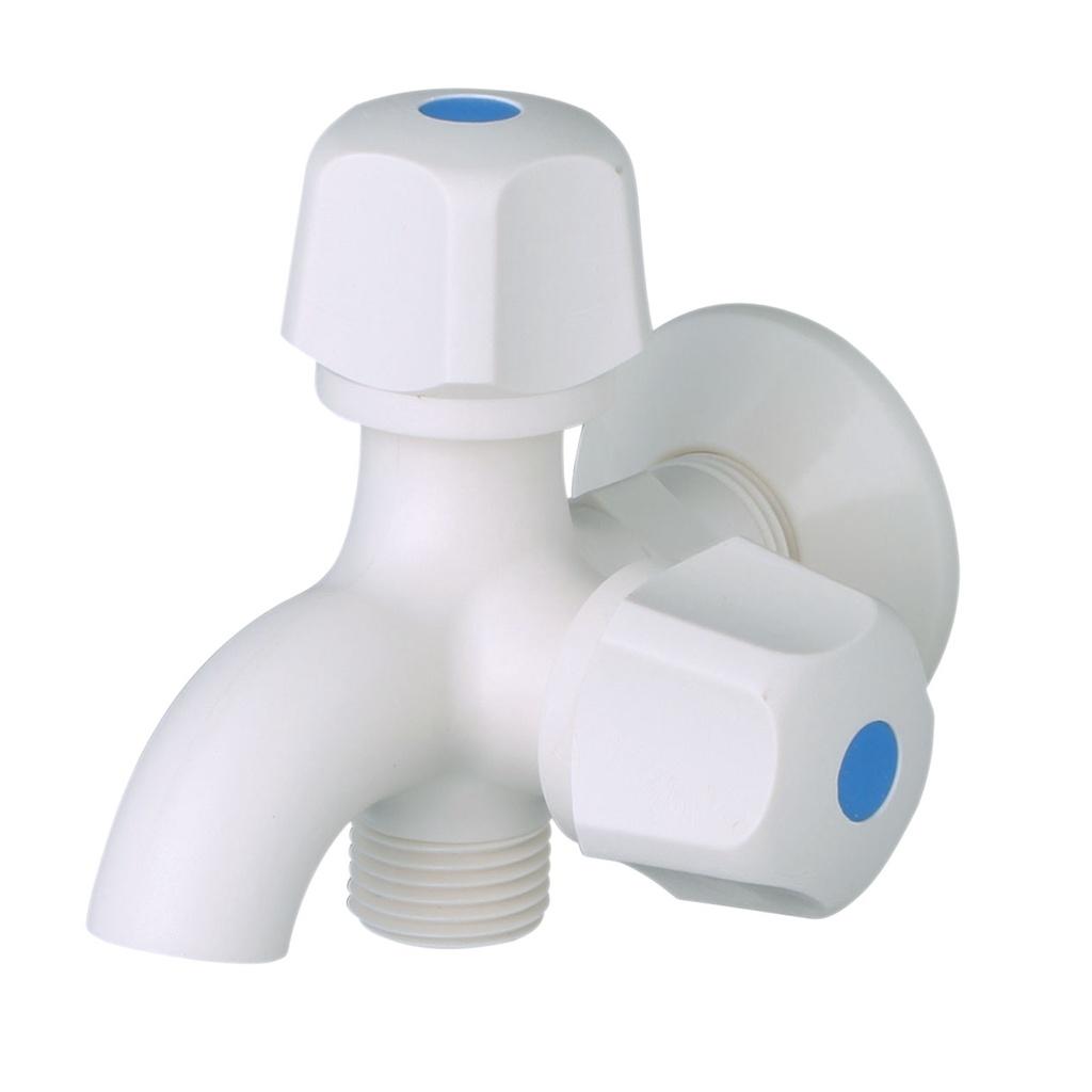 W038P - Vòi gắn tường lạnh phi 21