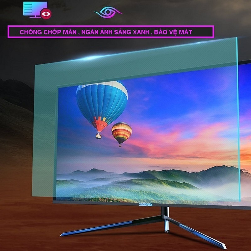 Màn Hình Máy Tính 24 inch QHD 2K (2560 x 1440) 75hz Songren - Hàng nhập khẩu