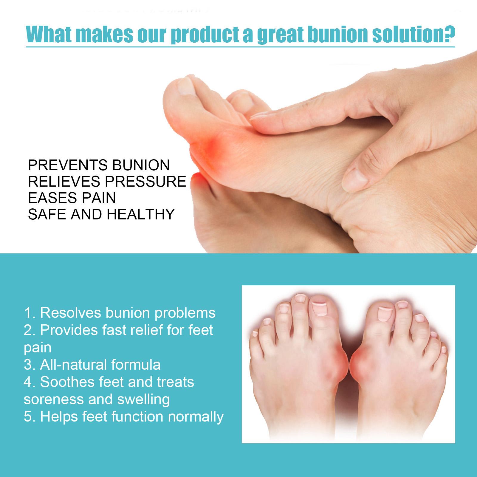 South Moon 8PCS Bunion Patch Relief Bunion Swelling Pain Patch Correction Foot Care Patch