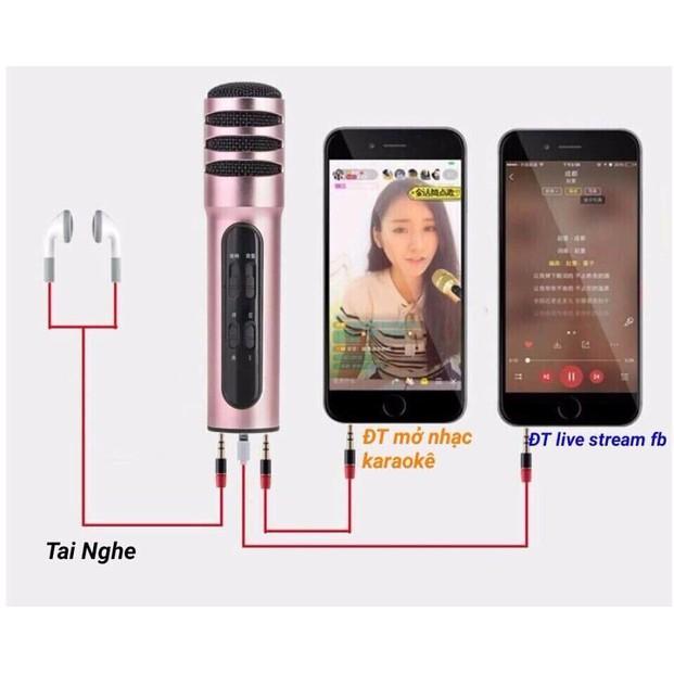 Micro thu âm hát karaoke online C7 - Âm nhạc cực đỉnh