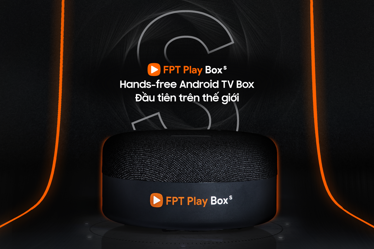 FPT Play Box S 2021 - Kết hợp Tivi Box và Loa thông minh - Điều khiển giọng nói thông minh không chạm - HÀNG CHÍNH HÃNG