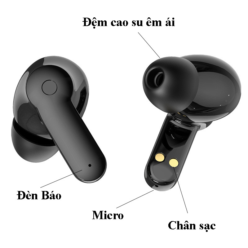 Tai Nghe Bluetooth nhét tai TWS earbuds 267 Nghe nhạc, đàm thoại - Hàng chính hãng