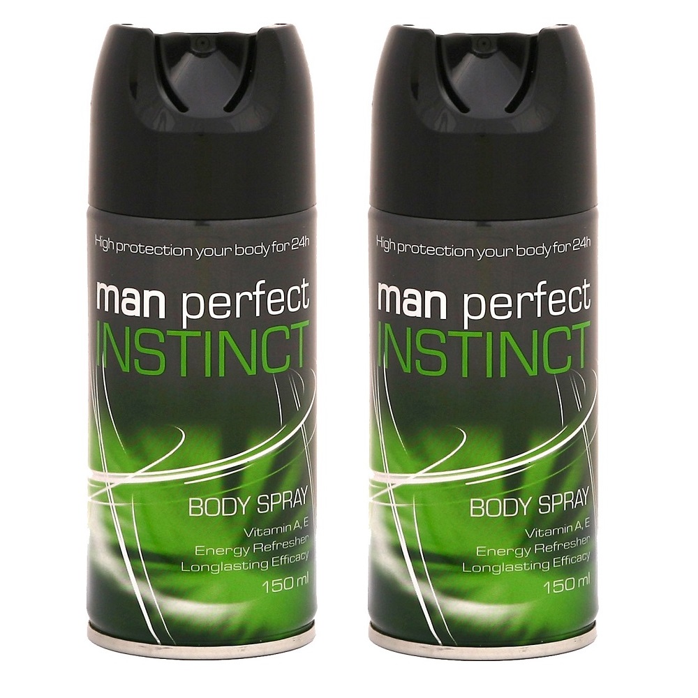 Xịt khử mùi toàn thân nam Man Perfect Instinct 150ml