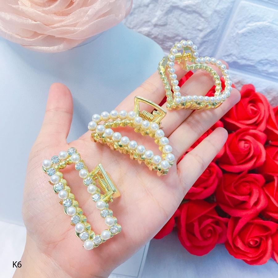 Set 3 kẹp tóc phong cách Hàn Quốc