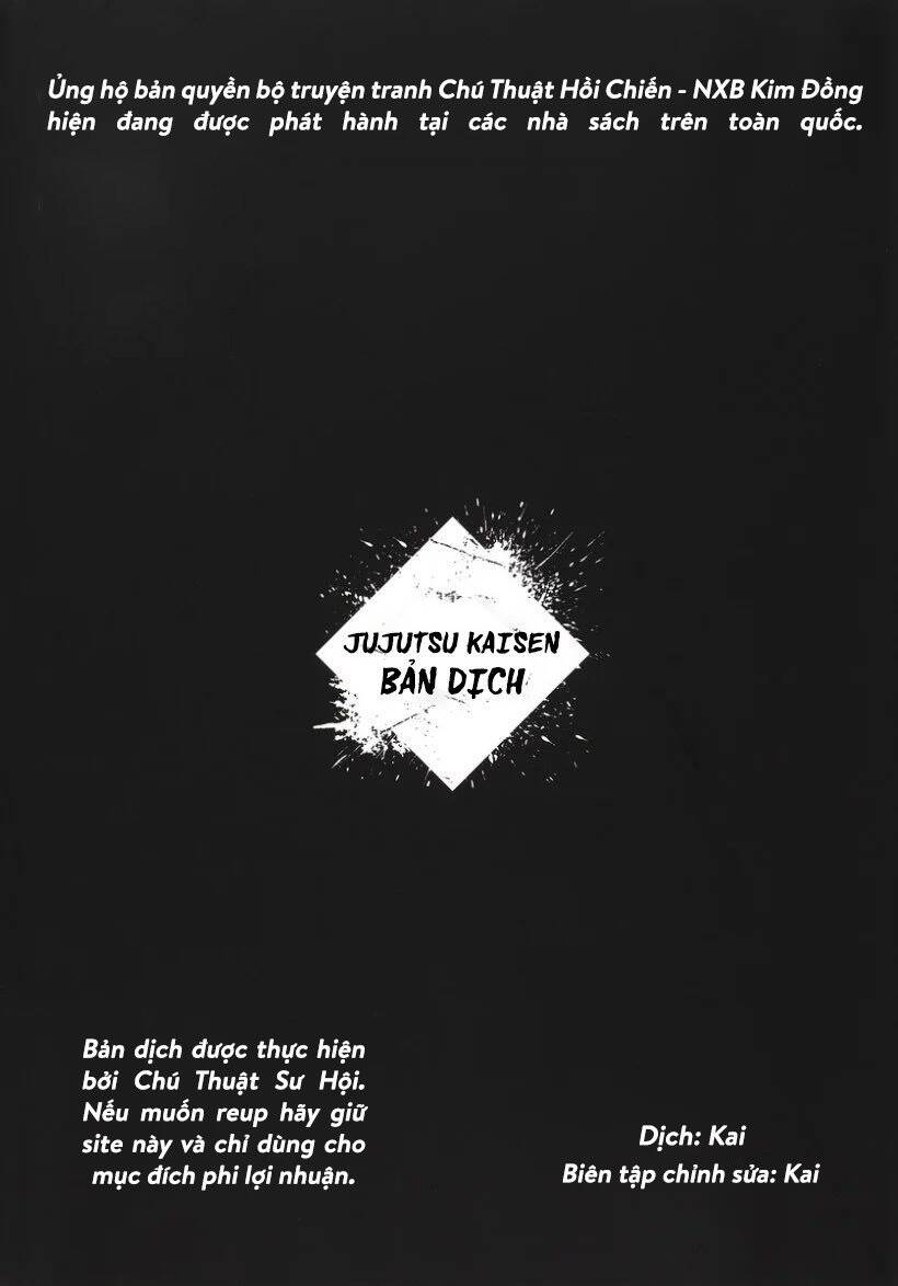 jujutsu kaisen - chú thuật hồi chiến chapter 213 1