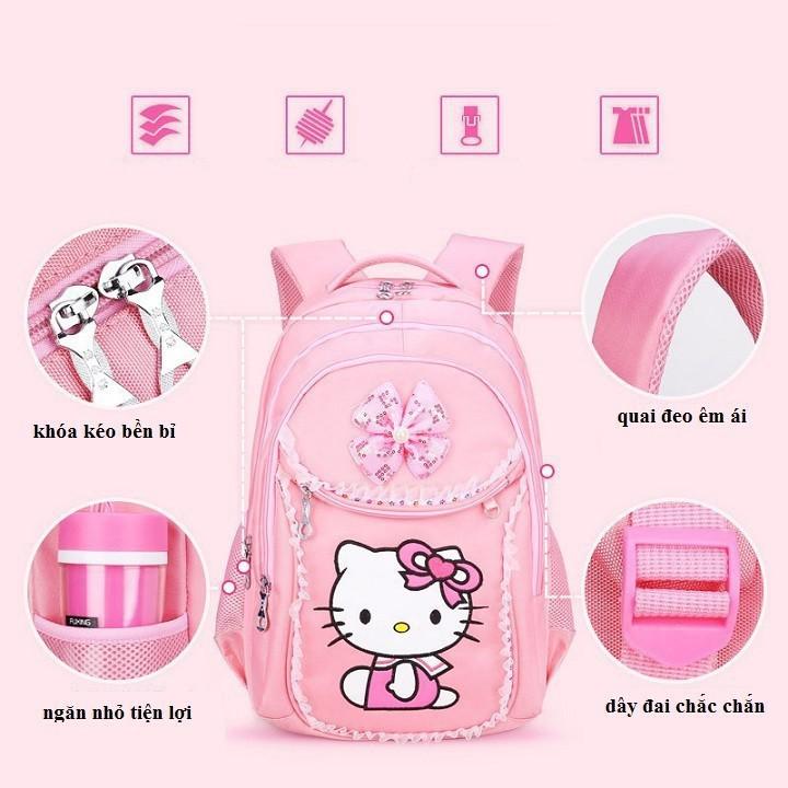 BALO HỌC SINH HELLOKITTY, CẶP HỌC SINH CHO BÉ GÁI