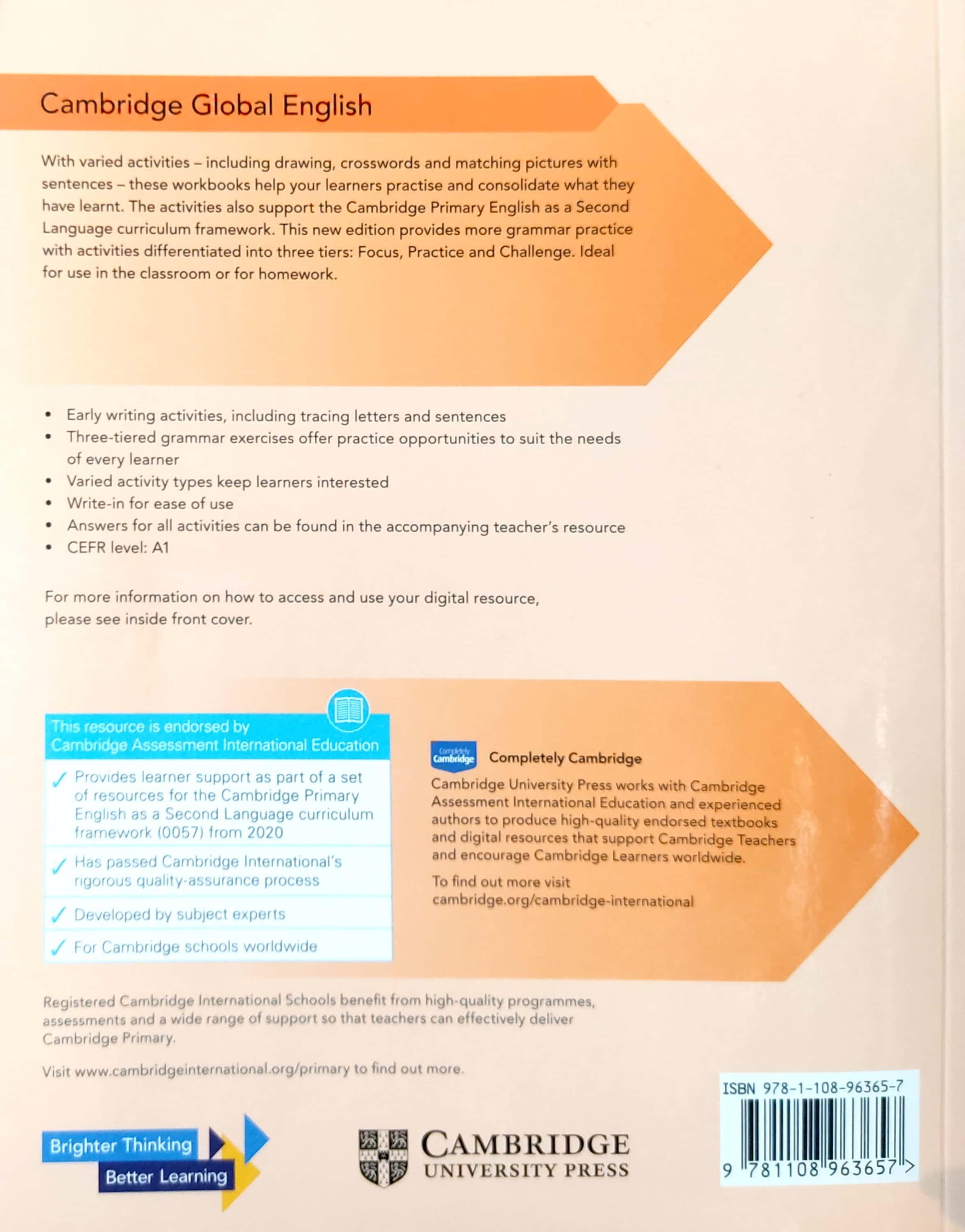 Cambridge Global English Workbook 2 With Digital Access (1 Year) 2nd Edition