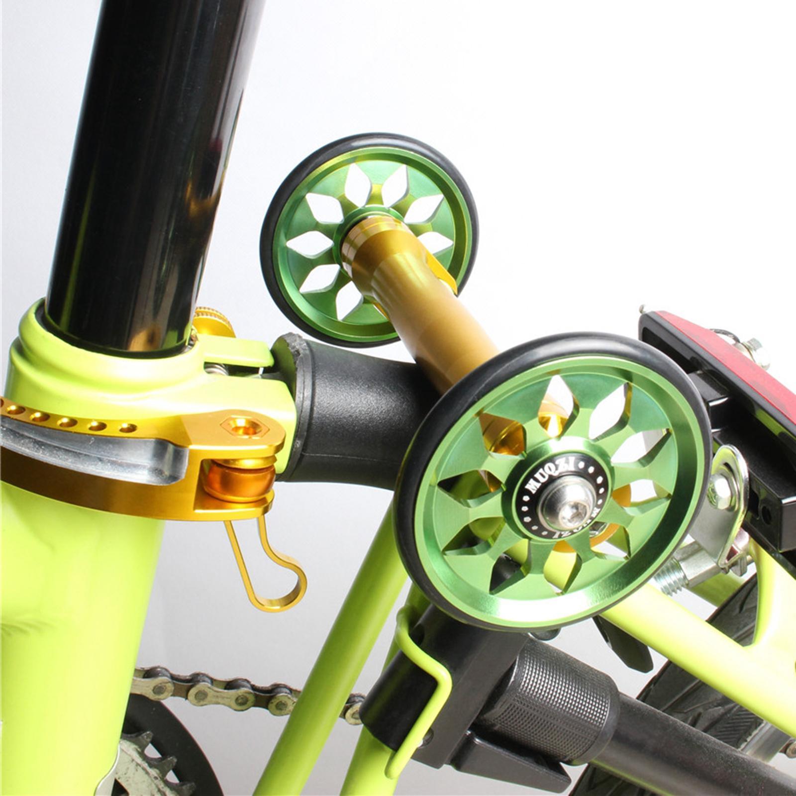 60mm Folding  Wheel  Wheels for  Transport Carry Black