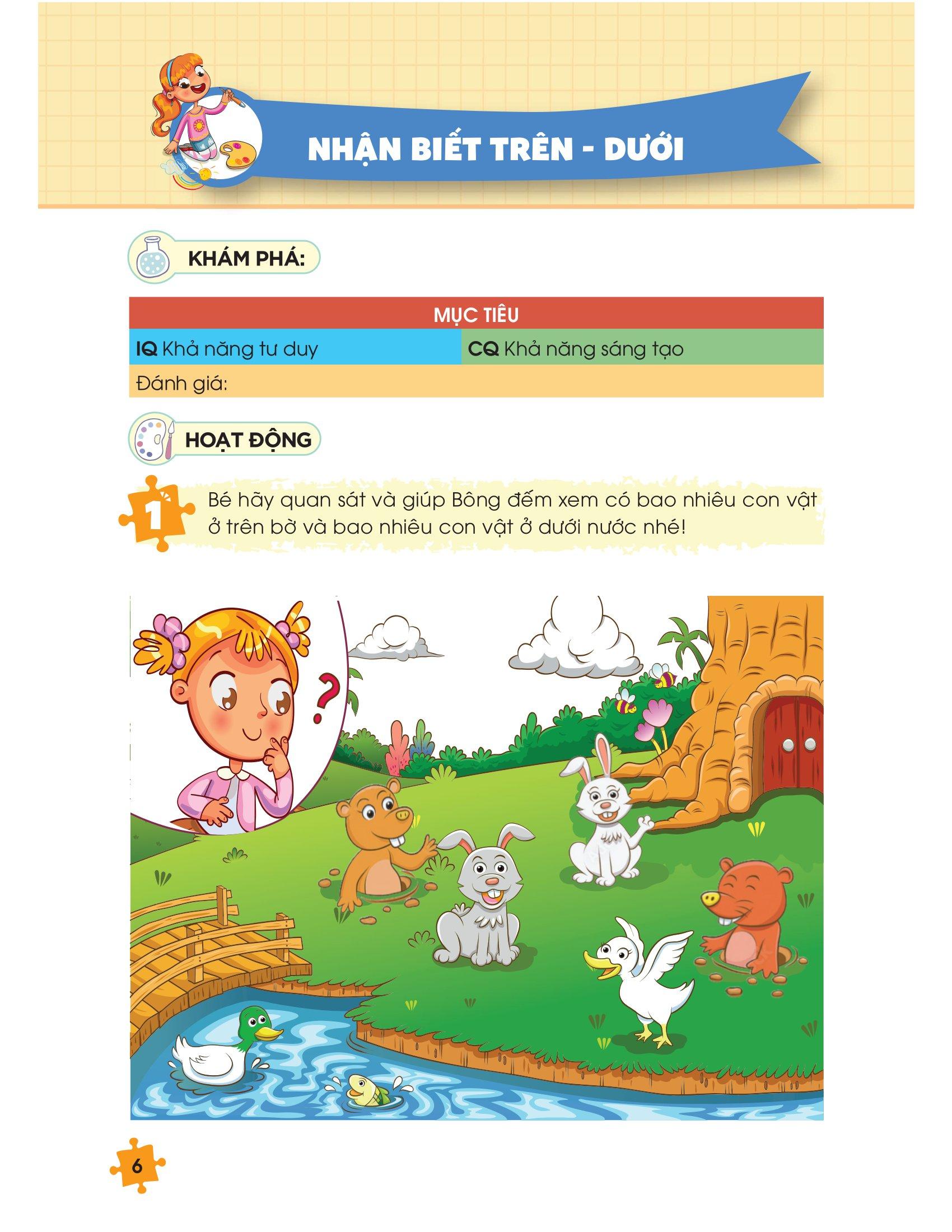 IQ Montessori Logic - Phát Triển Toàn Diện Khả Năng Tư Duy Logic Cho Trẻ Từ 3-6 Tuổi