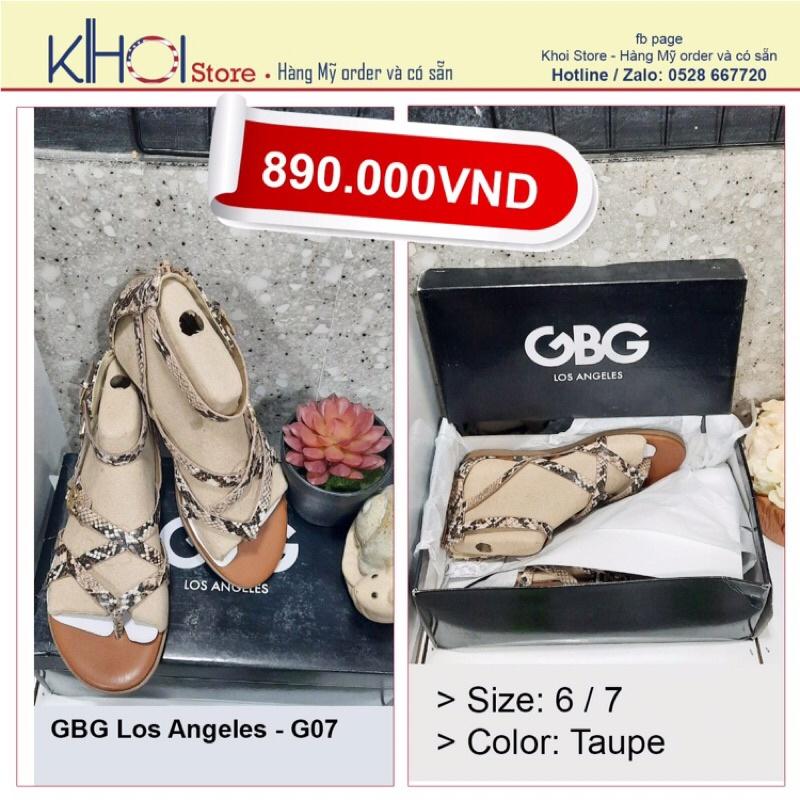 Sandal nữ *GBG Los Angeles* hàng Mỹ xịn sò