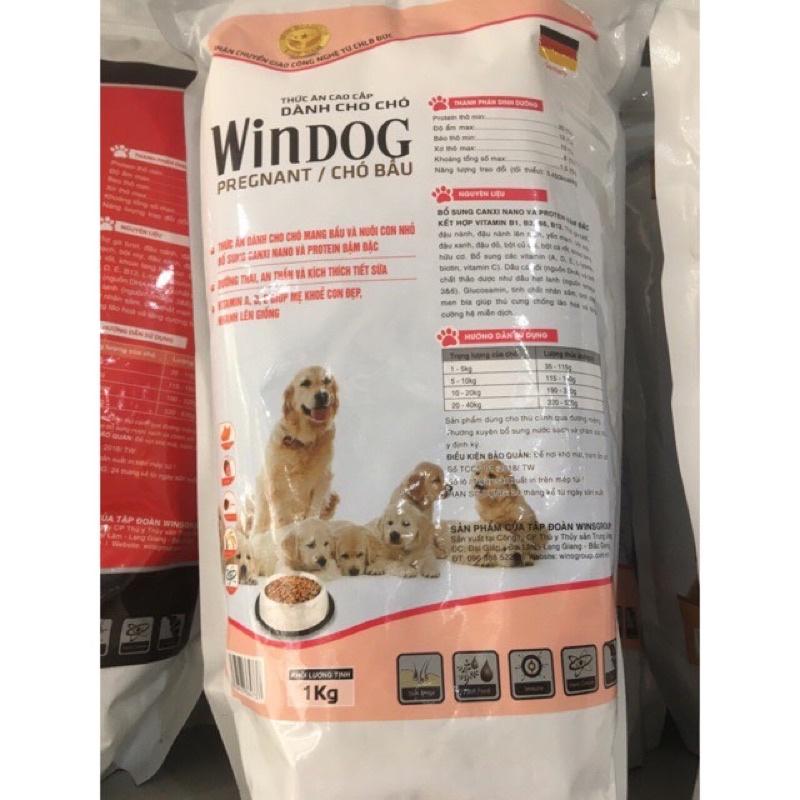 Thức ăn hạt dinh dưỡng dành cho chó bầu WINDOG PREGNANT 1kg