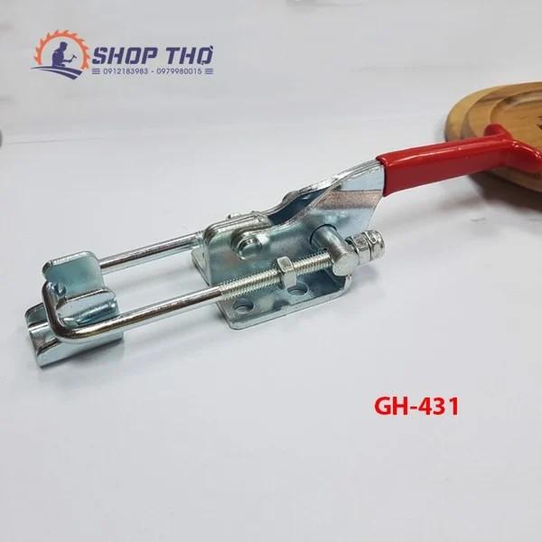 Sập nhanh GH431 sắt mạ và INOX 304 tay cầm chữ T