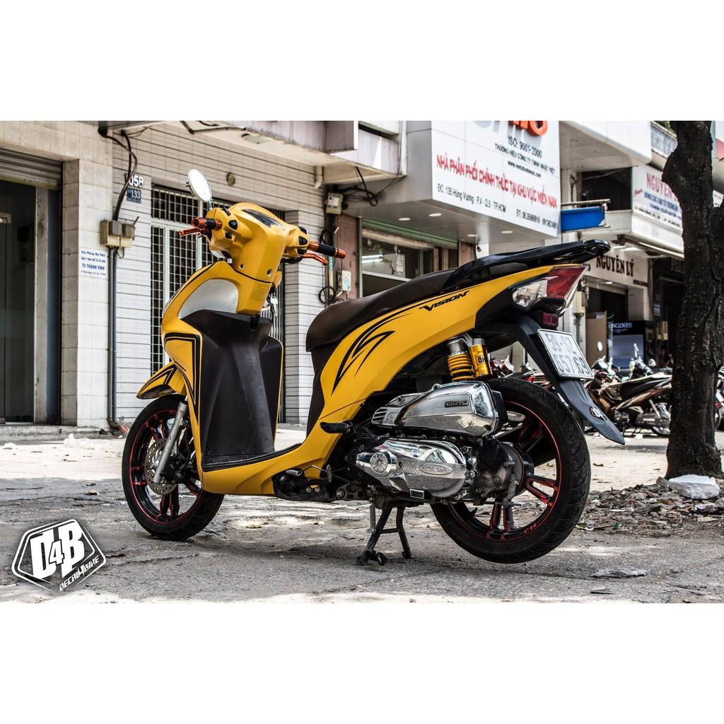 Tem dành cho Vision Yellow Black line