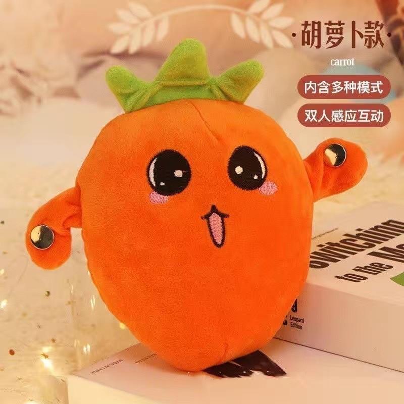 Trái cây chuối cảm ứng nhịp piano dâu tây cà rốt nhạc điện đồ chơi trẻ em tương tác