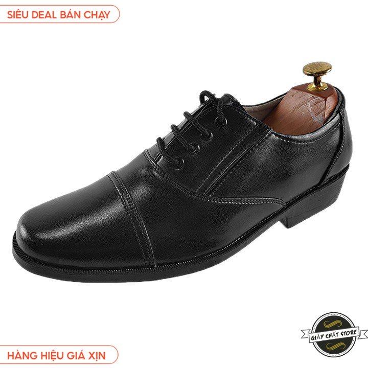 Giày trung niên Công Sở DA Pu Cao Cấp Bảo Hành 1 năm mã d23