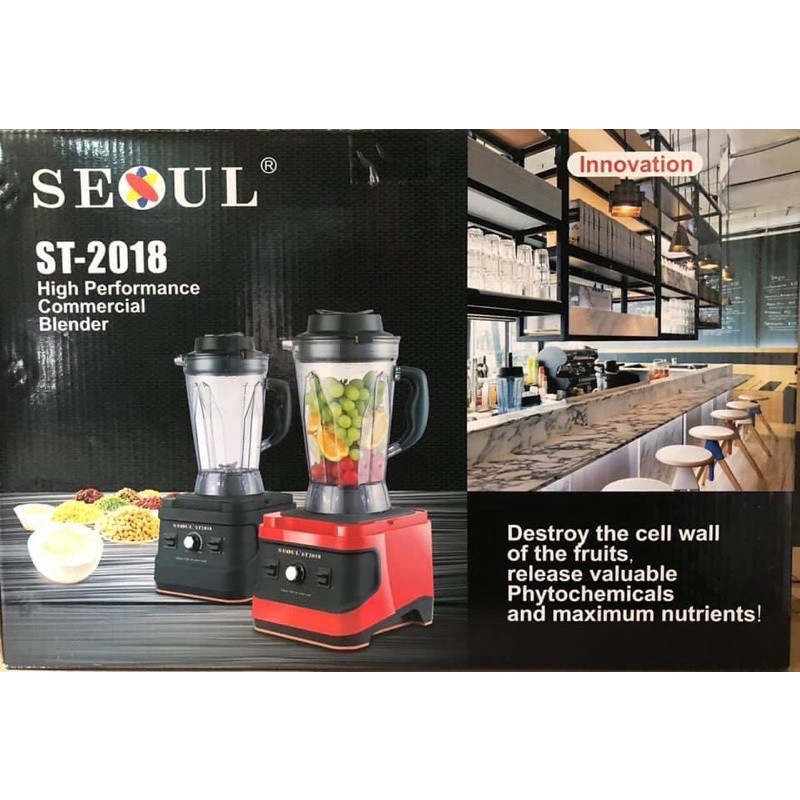 MÁY XAY SINH TỐ SEOUL ST2018 Hàng Chính Hãng