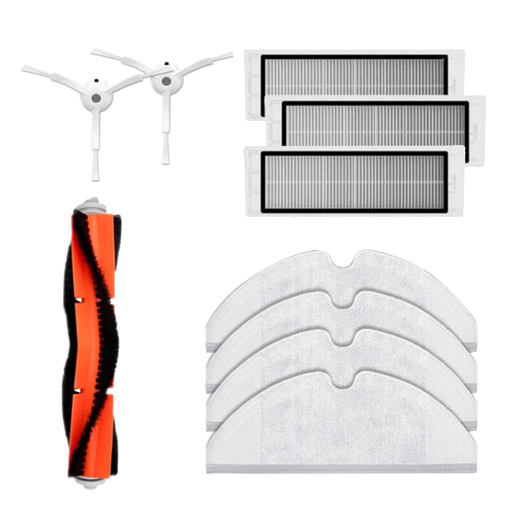 10x Robot Vacuum Cleaner Parts Suction Power for Hard Floor And Carpet And Thin