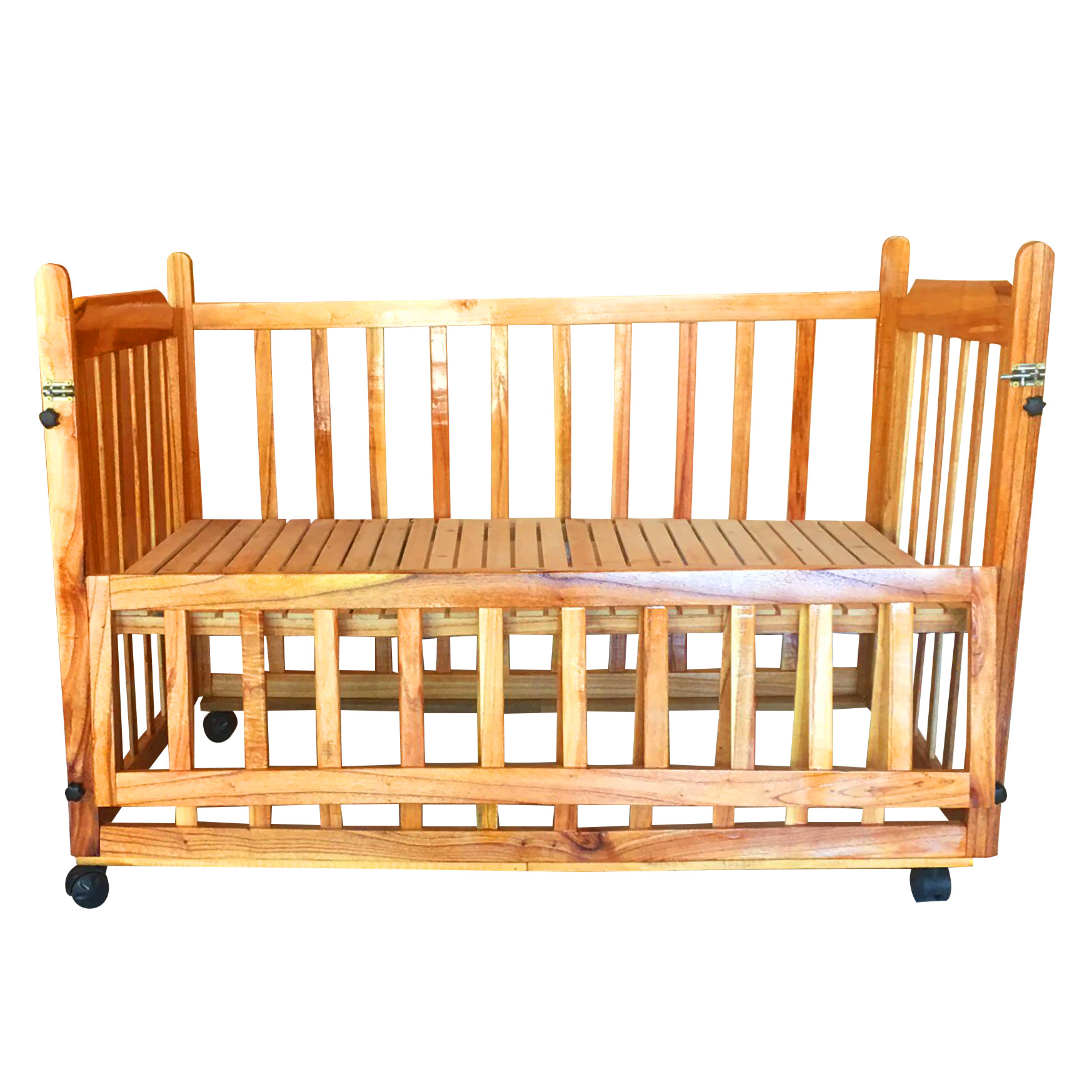 Giường cũi em bé hai tầng thay mẹ chăm sóc con loại lớn