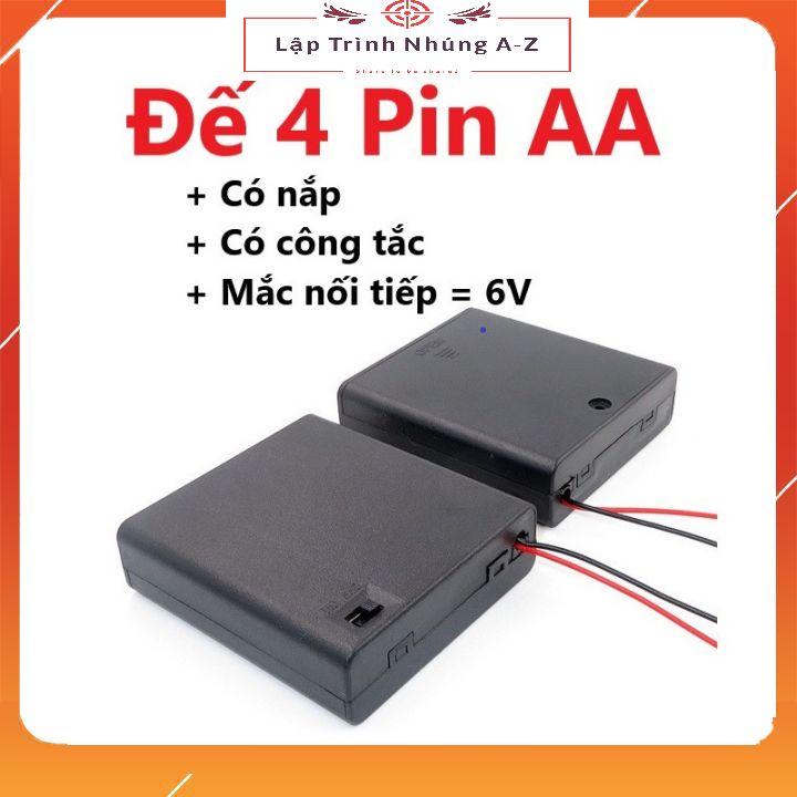 [Lập Trình Nhúng A-Z][G1] Đế Pin AA Đủ Loại