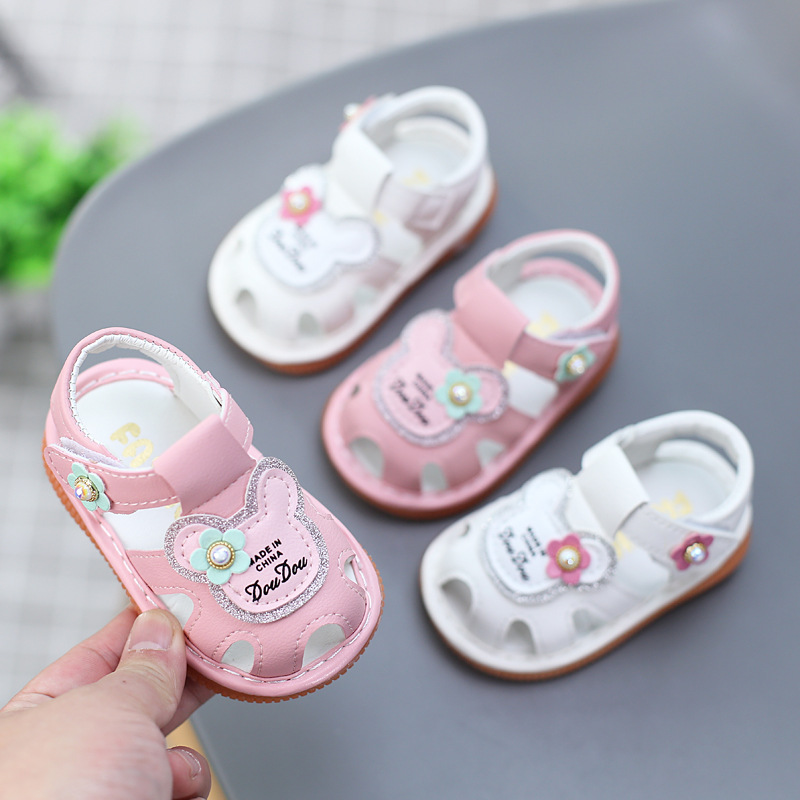 Giày Sandal quai hậu cho bé, giày tập đi siêu nhẹ, chống trơn trượt – GSD9123