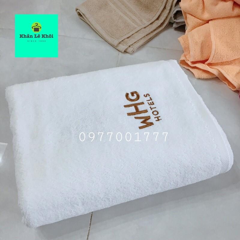 Khăn tắm khách sạn xuất dư 70x140cm, 500gr - Phong phú
